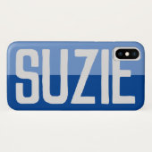 Standaardnaam ontwerp - Suzie Case-Mate iPhone Case (Achterkant (horizontaal))