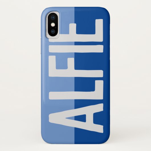 Standaardnaamontwerp - Alfie Case-Mate iPhone Case (Achterkant)