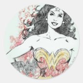 Standaardontwerp 3 ronde sticker (Voorkant)