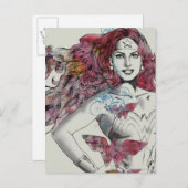 Standaardontwerp 4 briefkaart (Voorkant / Achterkant)