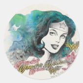 Standaardontwerp 7 ronde sticker (Voorkant)