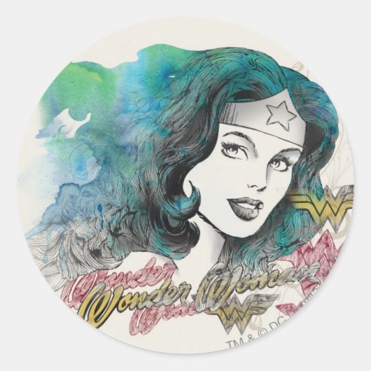 Standaardontwerp 7 ronde sticker (Voorkant)