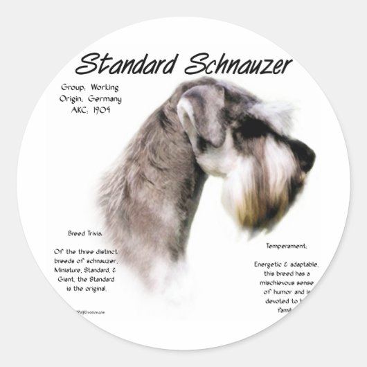 Standaardontwerp voor schemergeschiedenis ronde sticker (Voorkant)