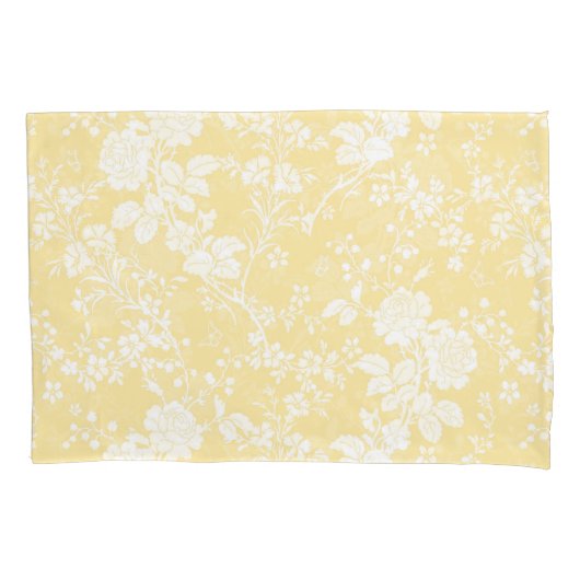 Standaardpaar Pillowcases Bridal Suite buttercup Kussensloop (Voorkant-Links)