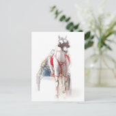 Standaardpaarden Briefkaart (Staand voorkant)