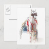 Standaardpaarden Briefkaart (Voorkant / Achterkant)