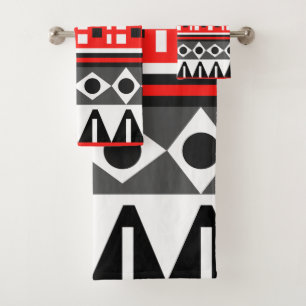 Standaardpatroon Aztec Bad Handdoek