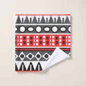 Standaardpatroon Aztec Bad Handdoek (Wasdoekje)