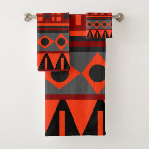 Standaardpatroon Aztec Bad Handdoek