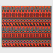 Standaardpatroon Aztec Cadeaupapier (Vlak)