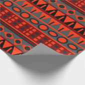 Standaardpatroon Aztec Cadeaupapier (Hoek)