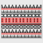 Standaardpatroon Aztec Cadeaupapier (Vlak)