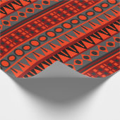 Standaardpatroon Aztec Cadeaupapier (Hoek)