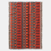 Standaardpatroon Aztec Deken (Voorkant Verticaal)