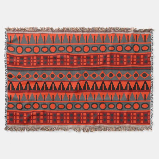 Standaardpatroon Aztec Deken (Voorkant)