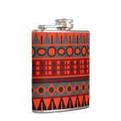 Standaardpatroon Aztec Heupfles (Rechts)