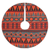 Standaardpatroon Aztec Kerstboom Rok (Voorkant)