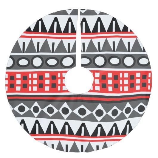 Standaardpatroon Aztec Kerstboom Rok (Voorkant)