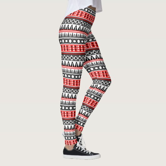 Standaardpatroon Aztec Leggings (Rechts)