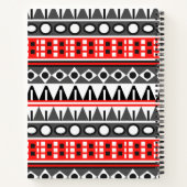 Standaardpatroon Aztec Notitieboek (Achterkant)