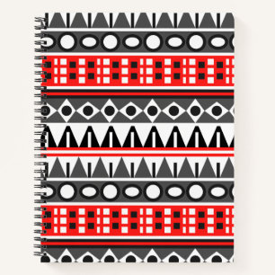 Standaardpatroon Aztec Notitieboek