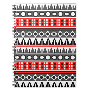Standaardpatroon Aztec Notitieboek