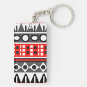 Standaardpatroon Aztec Sleutelhanger (achterkant)