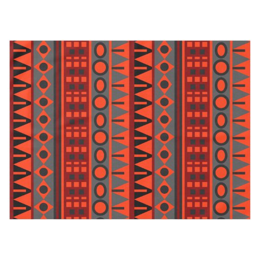 Standaardpatroon Aztec Tafelkleed (Voorkant (Horizontaal))