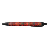 Standaardpatroon Aztec Zwarte Inkt Pen (Bodem)