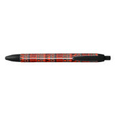 Standaardpatroon Aztec Zwarte Inkt Pen (Achterkant)