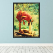 Standaardpijp Canvas Afdruk (Insitu (Houten vloer))