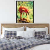 Standaardpijp Canvas Afdruk (Insitu (Slaapkamer))