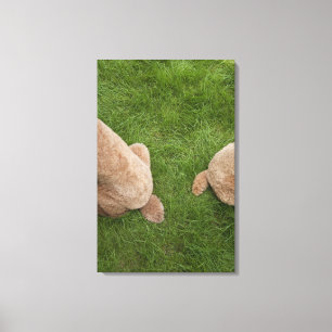 standaardpoedel 5 canvas afdruk
