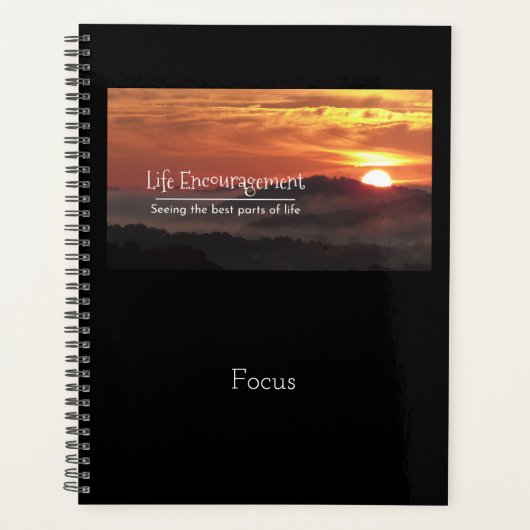 Standaardprinter (8,5 x 11 inch) planner (Voorkant)