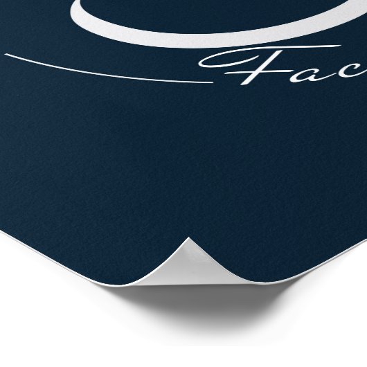 Standaardraal Poster (Hoek)