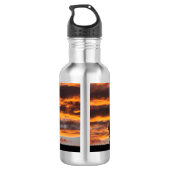 StandaardRas Trotting Racehorse Waterfles (Achterkant)