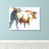 Standaardsnelheid 2010 canvas afdruk (Insitu (Houten vloer))