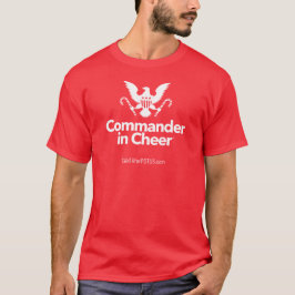 Standaardt-shirt "Bevelhebber in Cheer" mannen T-shirt