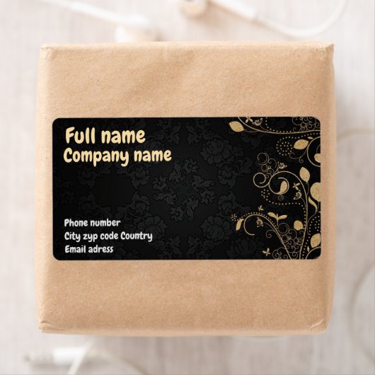 Standaardvisitekaartje . etiket (Insitu)