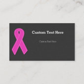 StandaardVisitekaartje voor borstkanker Visitekaartje (Achterkant)