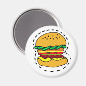 Standard, 2¼ Inch Circle Magnet (Voorkant / Achterkant)