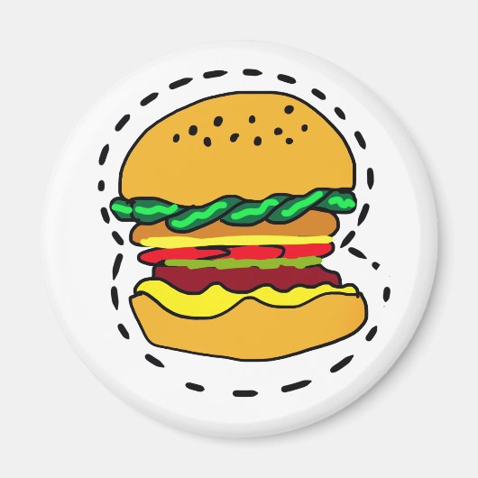 Standard, 2¼ Inch Circle Magnet (Voorkant)