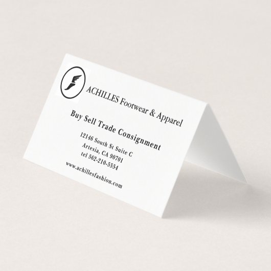 Standard, 3.5" x 2.0" Business Card Visitekaartje (Voorkant)