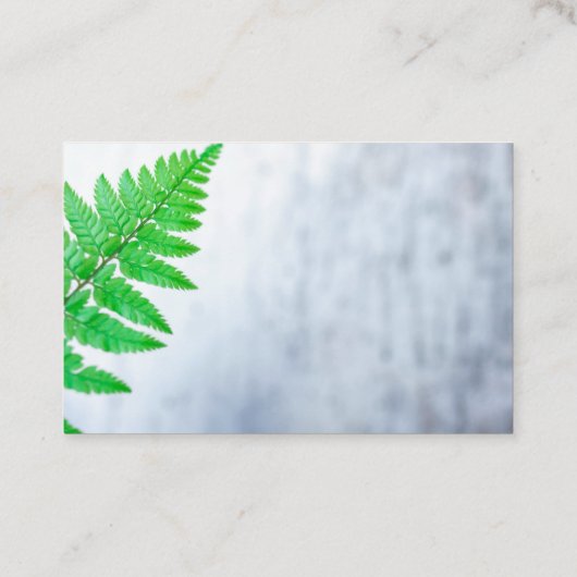 Standard, 8,5 x 5,5 cm Visitenkarte Visitekaartje (Achterkant)