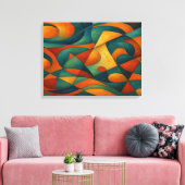 Standard Akkorde Canvas Afdruk (Insitu (Woonkamer))