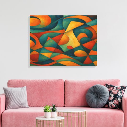 Standard Akkorde Canvas Afdruk (Insitu (Woonkamer))