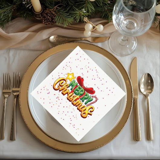 Standard Cocktail Paper Napkin Servet