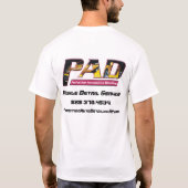 Standard Issue PAD T-Shirt (Achterkant)