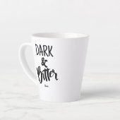 Standard Latte Mug - Dark & Bitter Latte Mok (Linkerhoek)