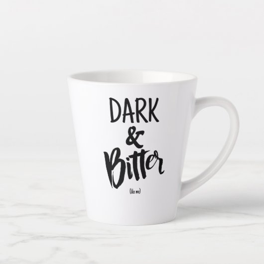 Standard Latte Mug - Dark & Bitter Latte Mok (Rechts)